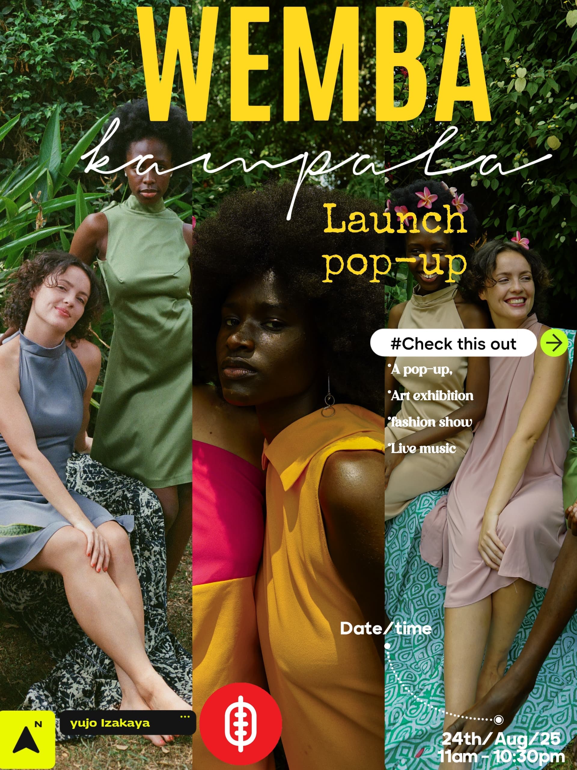 Wemba Kampala Launch Pop Up